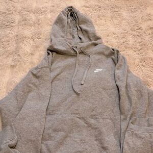 Nike grey large hoodie